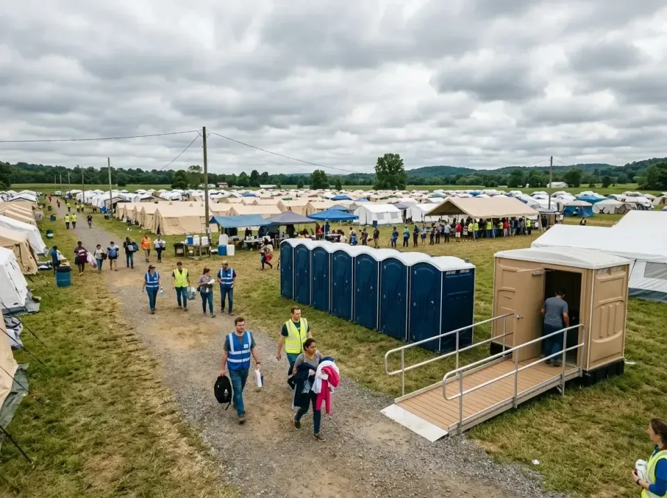 disaster-relief-camp-restrooms-010 — frequently asked questions, Dumpster & Portable Bathrooms Rental in Woodbury, MN